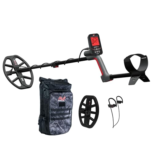 Image of MINELAB Vanquish 560 Pro Pack Bundle, Includes Metal Detector, Two Coils, Wireless Ear Buds, and Backpack