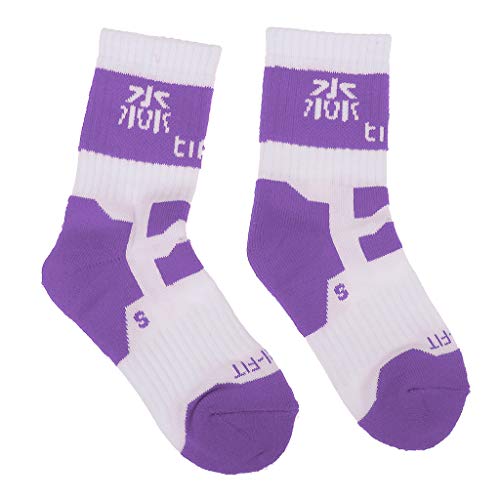 YIJU Meias de Skate Unisex Sports Meias de Algodão para Patinação Ao Ar Livre - Roxo S