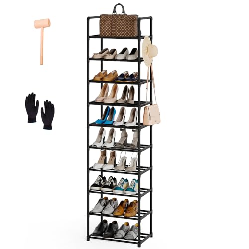 Marctani Estanteria Zapatos de 10 Niveles - Organizador de Zapato Ahorra Espacio y FACIL INSTALACION...