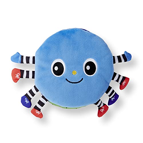 Image of Melissa & Doug K's Kids Itsy-Bitsy Spider 8-Page Soft Activity Book for Babies and Toddlers - Cloth Baby Book And Sensory Toy With Textures To Grasp And Pages To Play Peekaboo, Ages 1 Month+