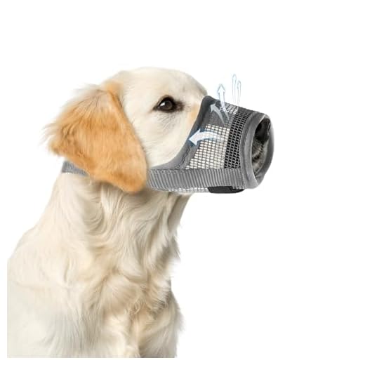 Denwwico Adjustable Soft Dog Muzzle