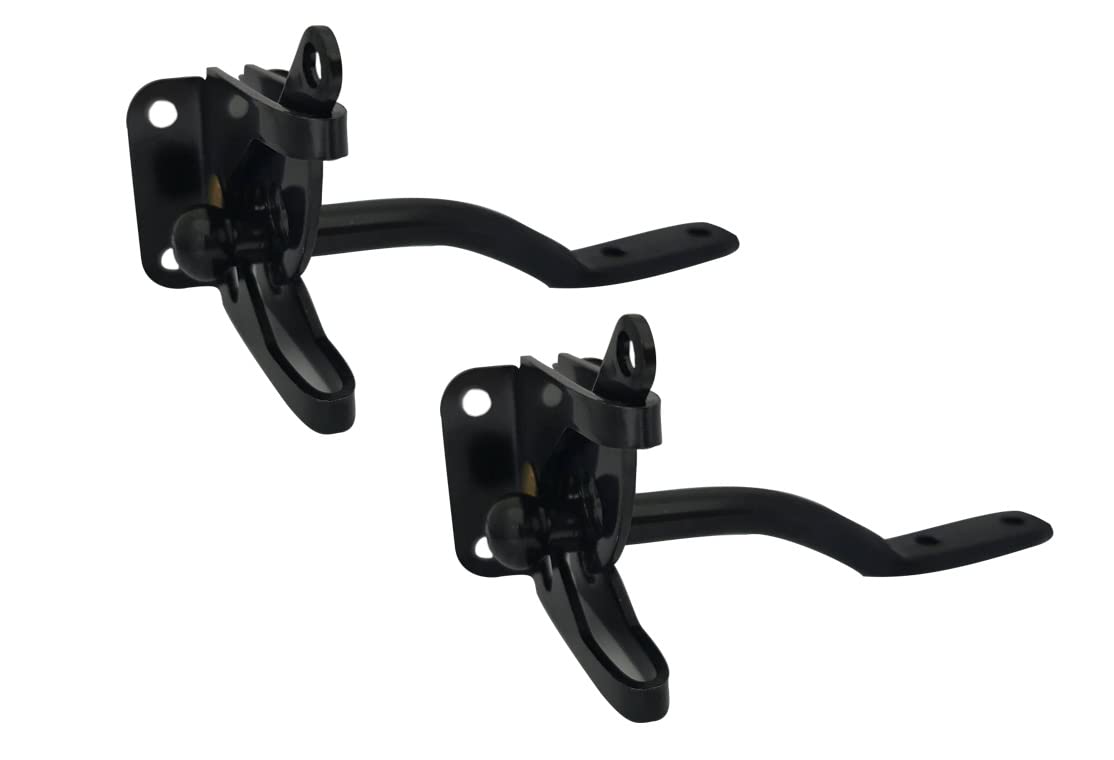 Loquet de portail autobloquant ultra résistant avec système de verrouillage automatique automatique