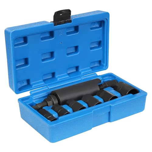 7pcs Drive Axle Shaft Pull-out Extractor Tool Kit w/Carrying Case, Shaft Pulling Puller Extractor Kit for Subaru,for Volkswagen Beetle,for BMW,for Touareg,for Porsche Cayenne&for Mercedes-Benz W203