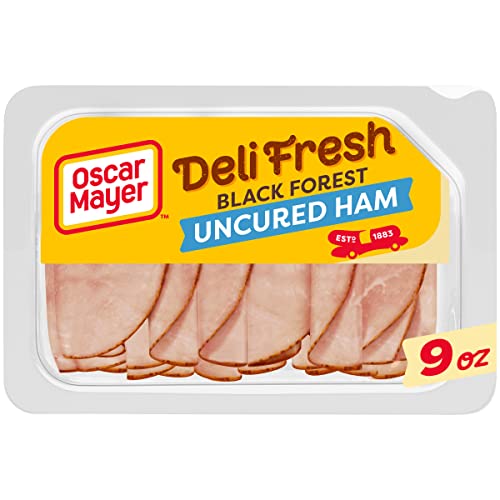 Oscar Mayer Deli Fresh Black Forest Uncured Ham Sliced Lunch Meat (9 Oz Tray) #TOP13