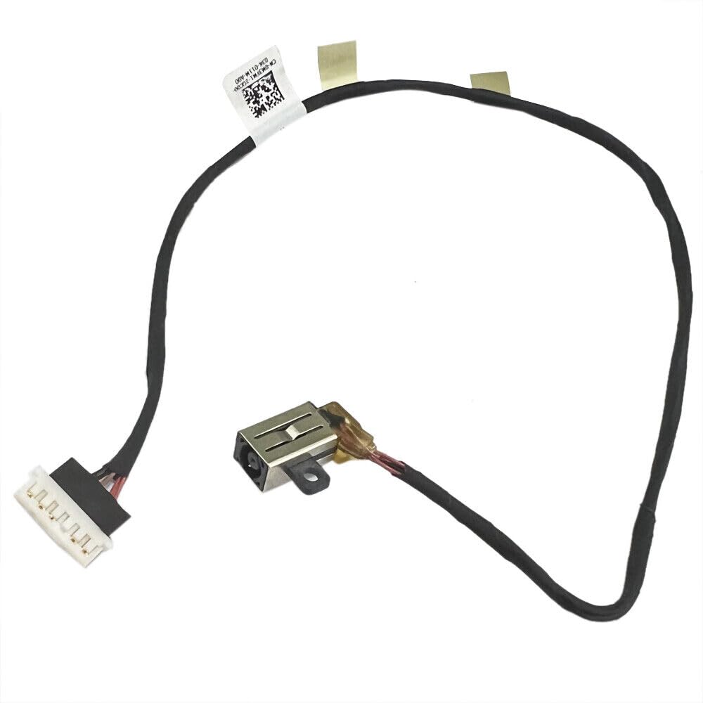 Compatible for DC Power Jack Cable Dell Vostro 14 5468 15 5568 BKD40 BKD50 CN-0M3FM1 Socket Laptop DC Power Jack Socket Connector Replacement Charging Port Cable Harness (B0DFCMBLLR) Amazon Price History, Amazon Price Tracker