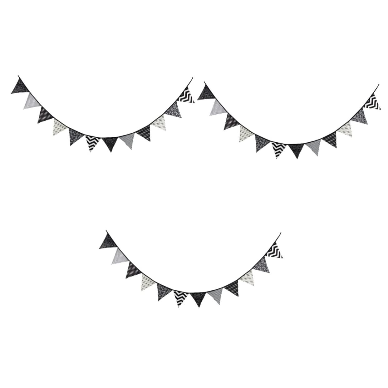 INOOMP 3pezzi Bandierine Triangolari e Decorazioni Appendere Per e Matrimoni Metri Ornamentazione Versatile Per Ed