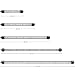 NICREW Luz Blanca LED Sumergible para Acuarios, Barra de luz Subacuatica 2W...