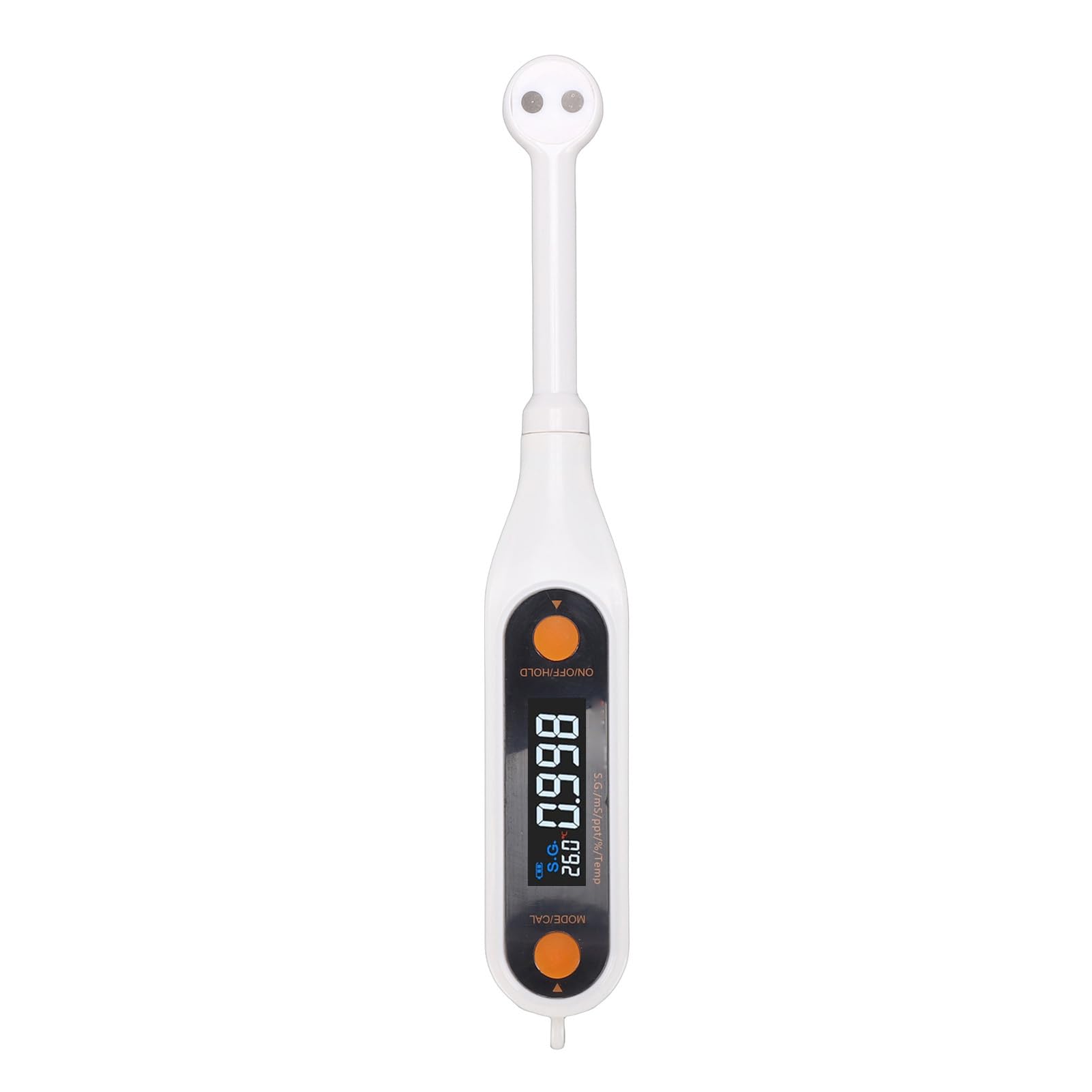 Naroote Tester Digitale di Salinità Alimentare 5 in 1, Misuratore Elettronico di Salinità da Cucine, Supporta La Misurazione di Tds, Ec, S. Temperatura, per Zuppe di Carne
