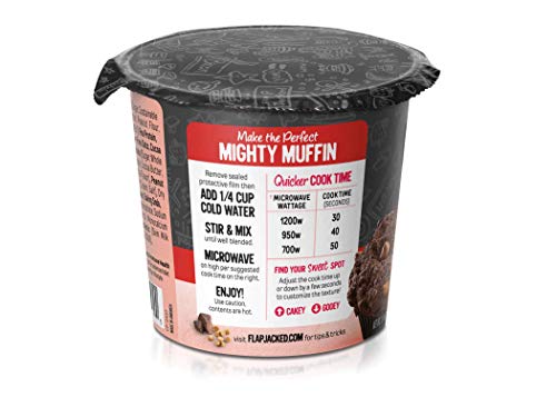Flapjacked Mighty Muffins, Gluten-Free Chocolate Peanut Butter, 1.94 Ounce (Pack Of 12) #TOP2