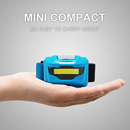 Headlamp Flashlight For Adults And Kids(3 Packs） - Waterproof Super Bright Cree Head Lamp With Red Light, Comfortable Headband Perfect For Running, Camping, Hiking, Fishing #TOP3