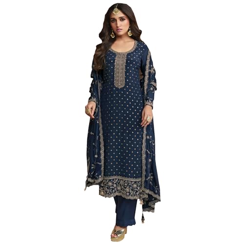 Pakistani Indian Gorgeous Women's Wear Beautiful Salwar Kameez Pant Dupatta Suits