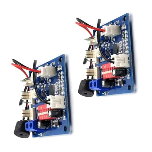 Sistemas de refrigeración inteligentes Pwms Controlador de velocidad de ventilador para CPU de computadora, soporta 3Fan 12V 9A Controlador de protección contra sobrecalentamiento