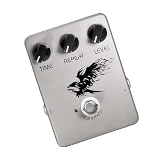 Compact and portable, this guitar effects pedal is designed specifically for guitarists. With great performance and great sound, this effects pedal can be a great companion to your guitar. This effects pedal delivers a clean, bright tone for guitar a...