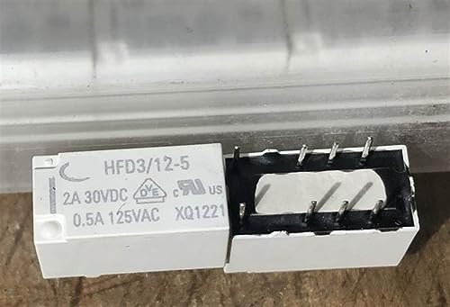 Relais HFD3 12-5 MOBYAT à 8 broches pour commutation de circuit précis