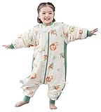 gigoteuse bébé sucre d'orge Bonne chaleur. 2.5 Tog Gigoteuse d'hiver pour bébé doublée chaude à manches longues pour un sommeil de haute qualité, sûr et sain pour votre enfant à une température constante dans la gigoteuse pour bébé.