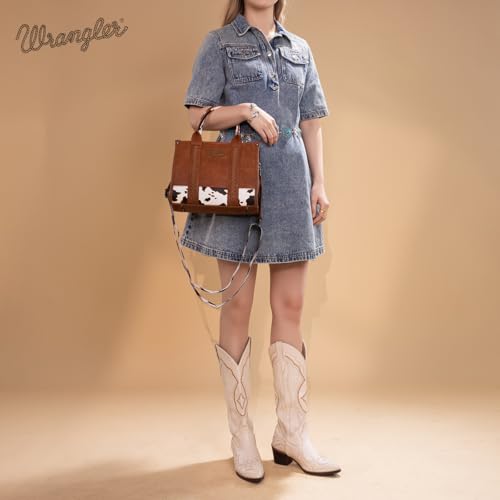 Image of Wrangler Purse for Women Medium Tote Bag Handbags Top-Handle | Purse