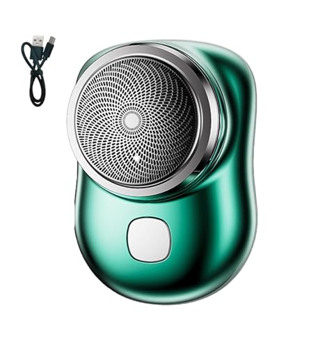 Lureza Shaver - Lureza Mini Shaver, 2023 New Pocket Portable Electric Shave, Lurezas Mini Portable Electric Shavers for Men, Ipx-7 Waterproof USB Rechargeable (Green)