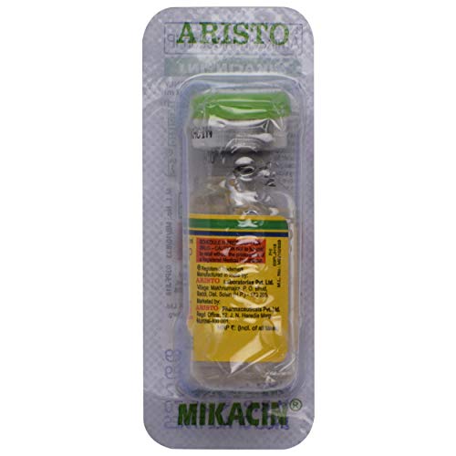Image of Mikacin 100mg - Vial of 2 ml Injection