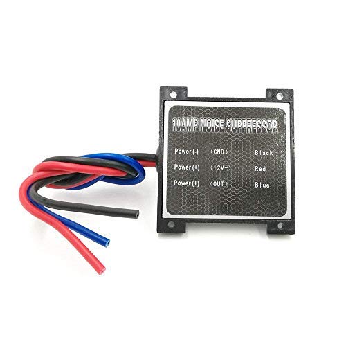 Mr.ho 10 Amp 12V Car Audio Radio Amplifier Noise Suppressor And Stereo Filter With Ground Loop Isolator #TOP4