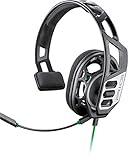 Plantronics RIG 100HX Monoaural Diadema Negro, Gris auricular con micrófono - Auriculares con micrófono (Consola de juegos, Monoaural, Diadema, Negro, Gris, Dinámico, Control en línea)