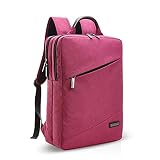 Alta Capacidad:Tamaño :Longitud:29CM,Ancho:12.5CM,Altura:42CM. Todos los tamaños de tabletas y portátiles portátiles de hasta 15.6 Pulgadas se podrían poner en las bolsas. Hay dos principales y varios pequeños bolsillos para hacer todos los articulos en orden. Y la capacidad es lo suficientemente grande para embalar todos los articulos que necesitas.
