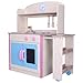 Produktbild habeig Kinderküche #797 mit AUSROLLBAREM Tisch Spielküche Küche Holzküche Kinder 82 x 60 cm