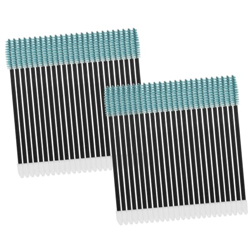 MUSISALY 使い捨てまつ毛ブラシ50個 使い捨て眉ブラシ まつ毛エクステ用マスカラアプリケーター 柔軟ナイロン毛 美容メイク用品 旅行やプロ用