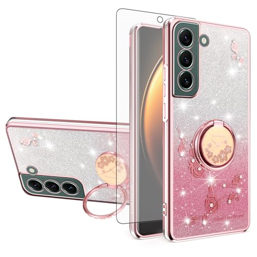 Coque Samsung S22 5G avec anneau support pour vidéos et trajets quotidiens