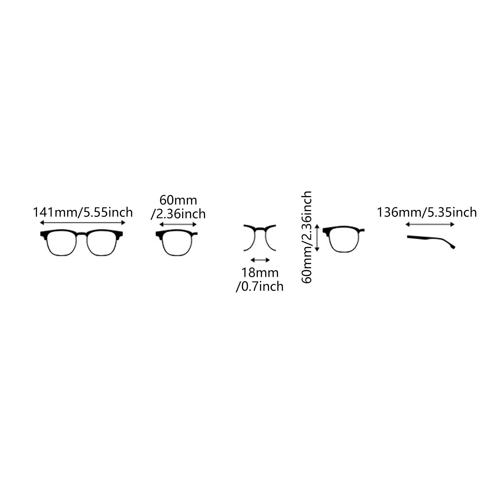 Verstellbare Sonnenbrille, getönte Brillen, runde polarisierte Sonnenbrille, Outdoor Angelbrille, Geschenk für Damen und Herren, getönte Brillen