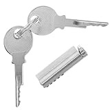 congelateur coffre avec cle Sécurité fiable : offre une protection fiable pour les produits réfrigérés, ce qui en fait un verrou essentiel pour les entreprises afin de prévenir le vol et l'accès non autorisé. pièces de rechange pour congélateur, verrou de porte de réfrigérateur-congélateur