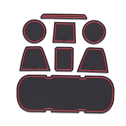 Tapis antidérapant Subaru BRZ GT86 accessoire intérieur de rangement rouge