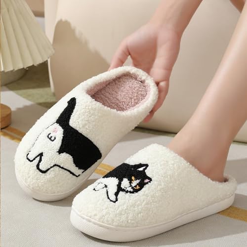Image of Women's Men's Strawberry Slippers Cute Fruit Home Slippers Winter Fuzzy Memory Foam Fluffy Warm House Shoes