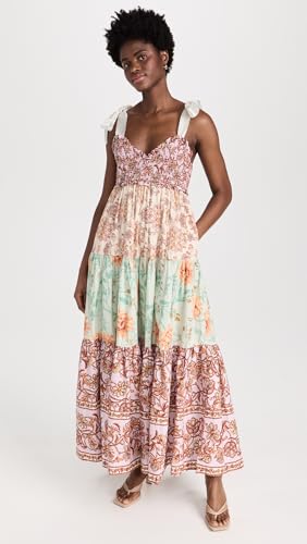 Free People Womens Bluebell Maxi Lilac Combo X-Large