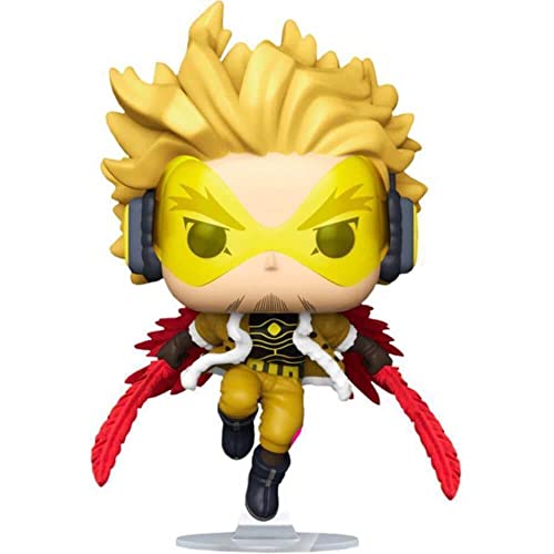 Funko Pop! Animation: My Hero Academia S9 - Hawks (Flocked) (Special Edition) #1147 Vinyl Figure, Multicolored - Image 2