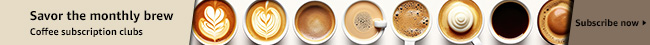 Coffee subscription clubs