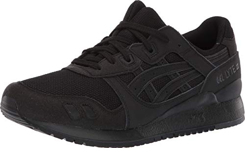 アシックス メンズ Gel-lyte Iii レースアップ スニーカー, ブラック, 5