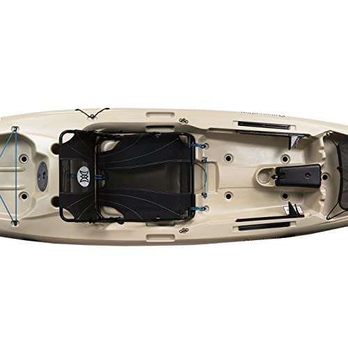 Image of Perception Pescador Pro 12 | Sit on Top Fishing Kayak with Adjustable Lawn Chair Seat | Large Front and Rear Storage | 12