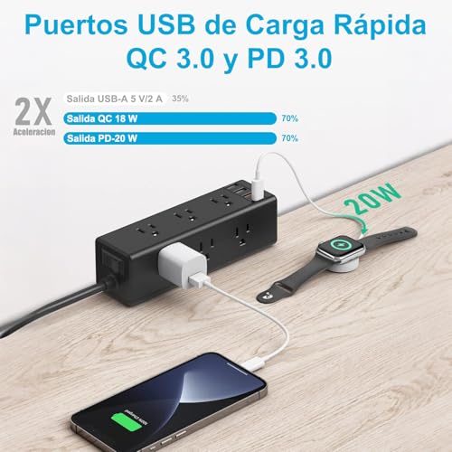 Multicontactos para escritorio 27 Imagen adicional