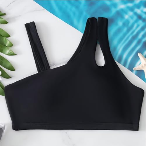 European and American Children's Two Bikini Swimsuit for Girls Black Beach Swimsuit Girl Long Sleeve3