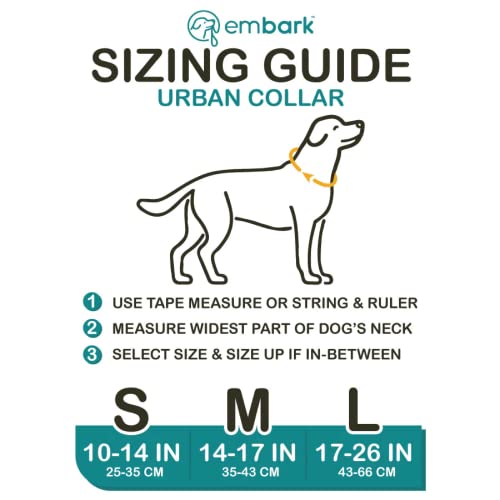 Embark Urban Hundehalsband, mittelgroße und große Hunde (Boho, Medium)