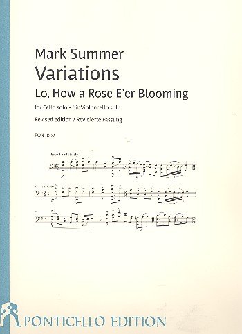 Variations Lo how a rose eer blooming