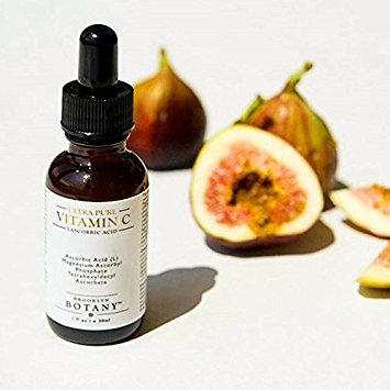 Vitamin C Serum for Face - L Ascorbic Acid - Brooklyn Botany - Professional and Advanced Skincare - 5X Powerful Anti Aging Serum, Fight Age Spots, Acne, Dark Circles, Fine Lines and Wrinkles, 1 oz