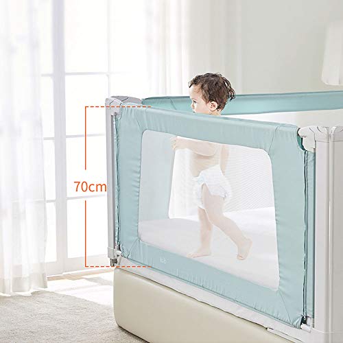Barrera de cama con elevación vertical y funda lavable para colchón twin 5