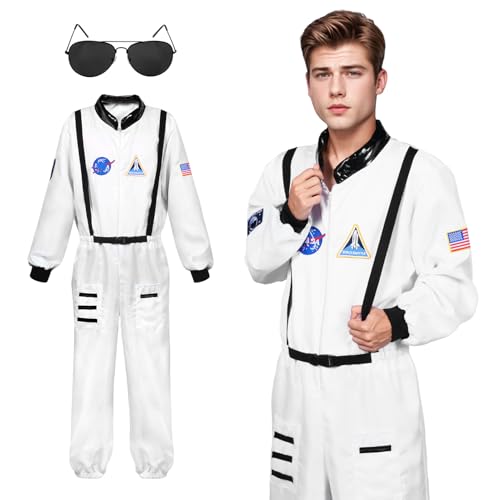 Apparlxer Astronautenkleidung (Weiß XL)
