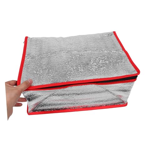 Yardwe Aluminum Insulated Thermal Box Liners Portable Foldable Seafood Storage Pouch with Flat Bottom Design for Enhanced Heat Retention and Better Thermal Insulation4