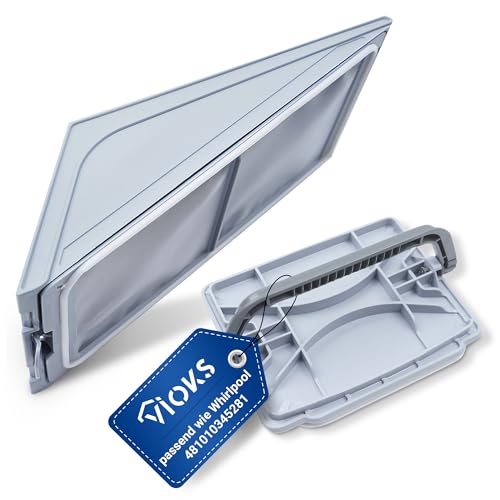 VIOKS Filtre de base de rechange pour sèche-linge Whirlpool Bаuknecht 481010345281 Indesit C00312162 Filtre HX avec cadre sur échangeur de chaleur - Filtre pour sèche-linge à pompe à chaleur