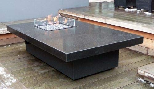 AZ Patio Heaters AWS-SQ22 Square Glass Wind Screen for Fire Pits