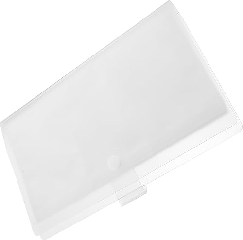 MAGICLULU Small Photo Album Postcard Collection Album Double-side Photo Storage Book with Translucent Frosted Cover for Artworks Postcards Pictures