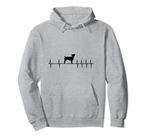Jack Russell Dog Pullover Hoodie, Grey