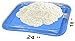 CoolSand Ivory White 5 Pound Refill Pack - Including: 5 Pounds Moldable Indoor Play Sand, Storage Bucket and Inflatable Sandbox